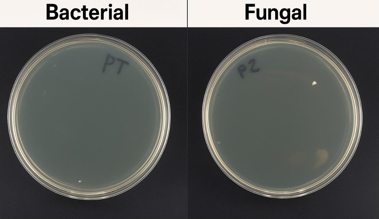 Bacterial and fungal culture plates, WynnShield™ sample 1