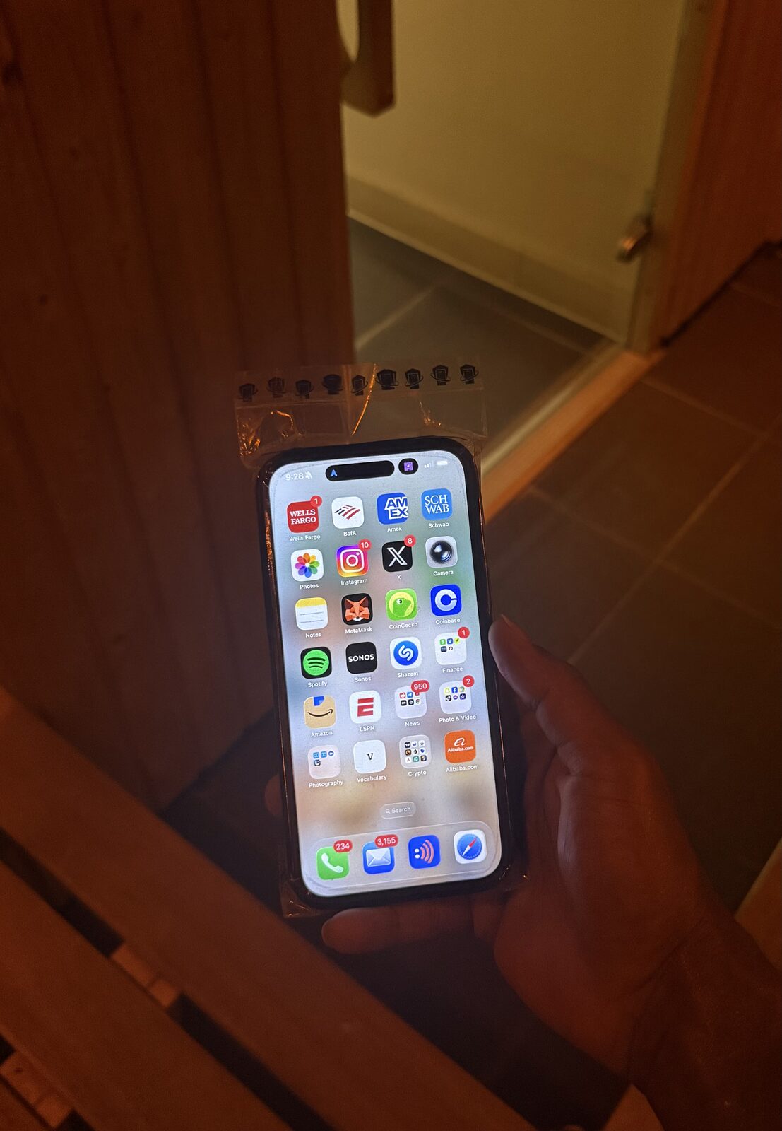 WynnShield™-wrapped phone in hand