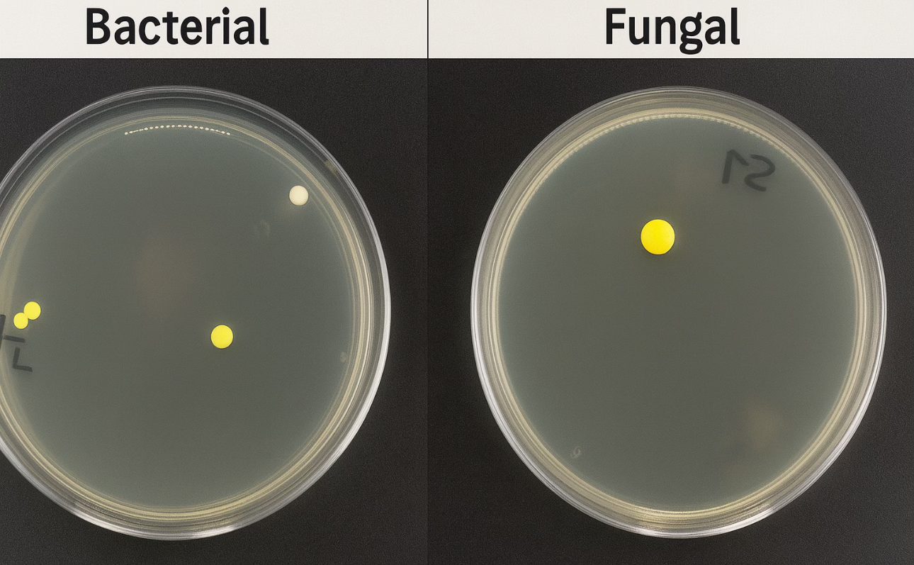 Bacterial and fungal culture plates, WynnShield™ sample 4