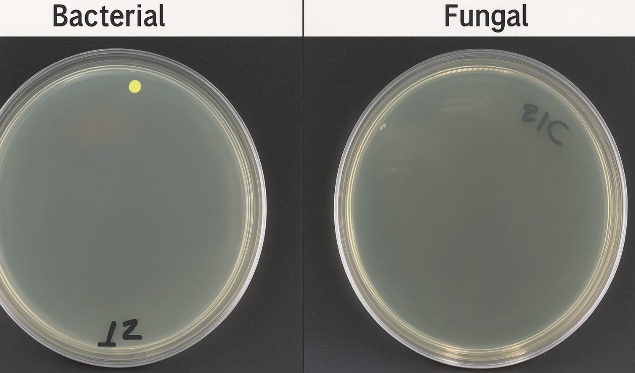 Bacterial and fungal culture plates, WynnShield™ sample 2