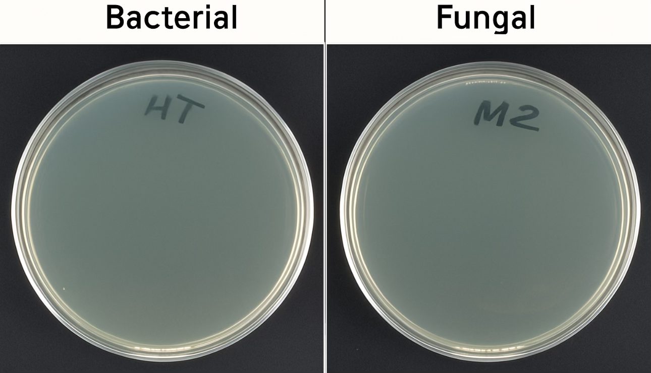 Bacterial and fungal culture plates, WynnShield™ sample 6